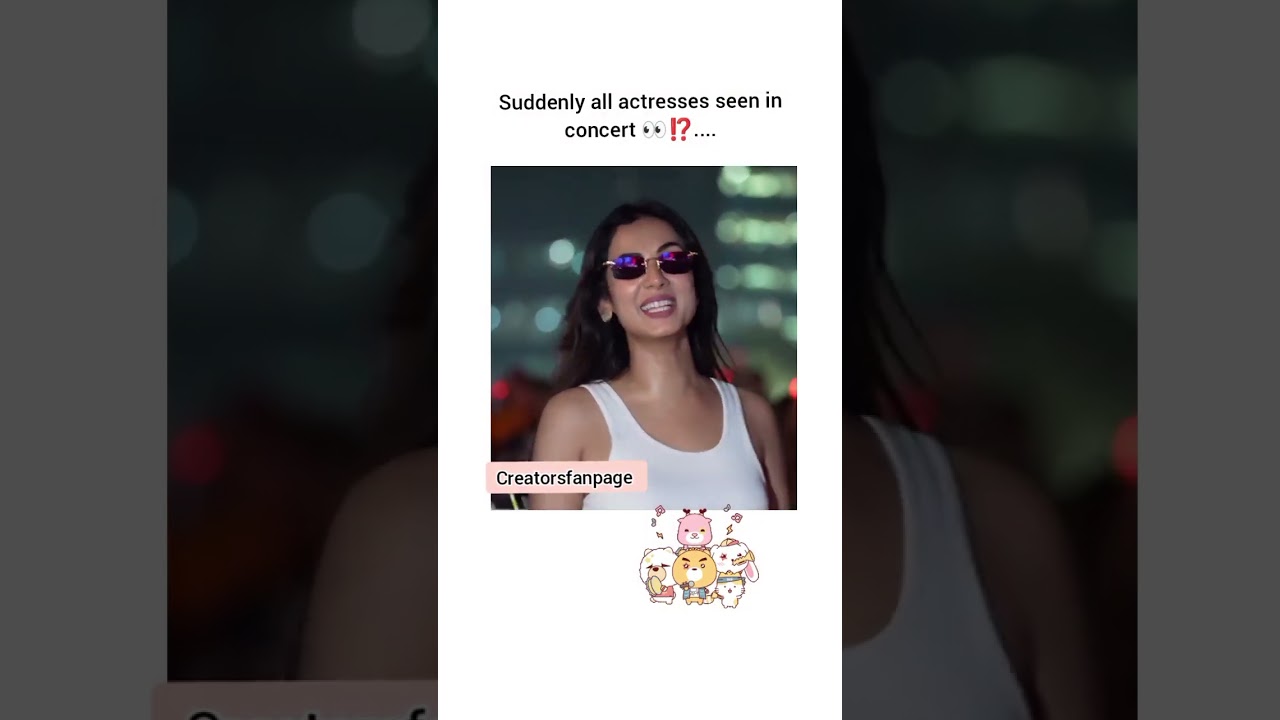 aakhir kiska concert hai#concert#rakulpreet#malaikaarora#sonalchauhan#elnazareno#shorts#fanpage