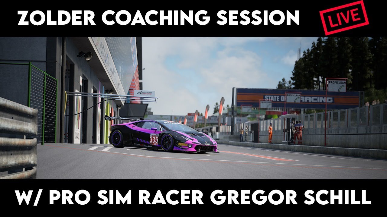[LIVE] ACC | Zolder - Pro Sim Racer Gregor Schill Teaches Me How to Go Fast at Zolder