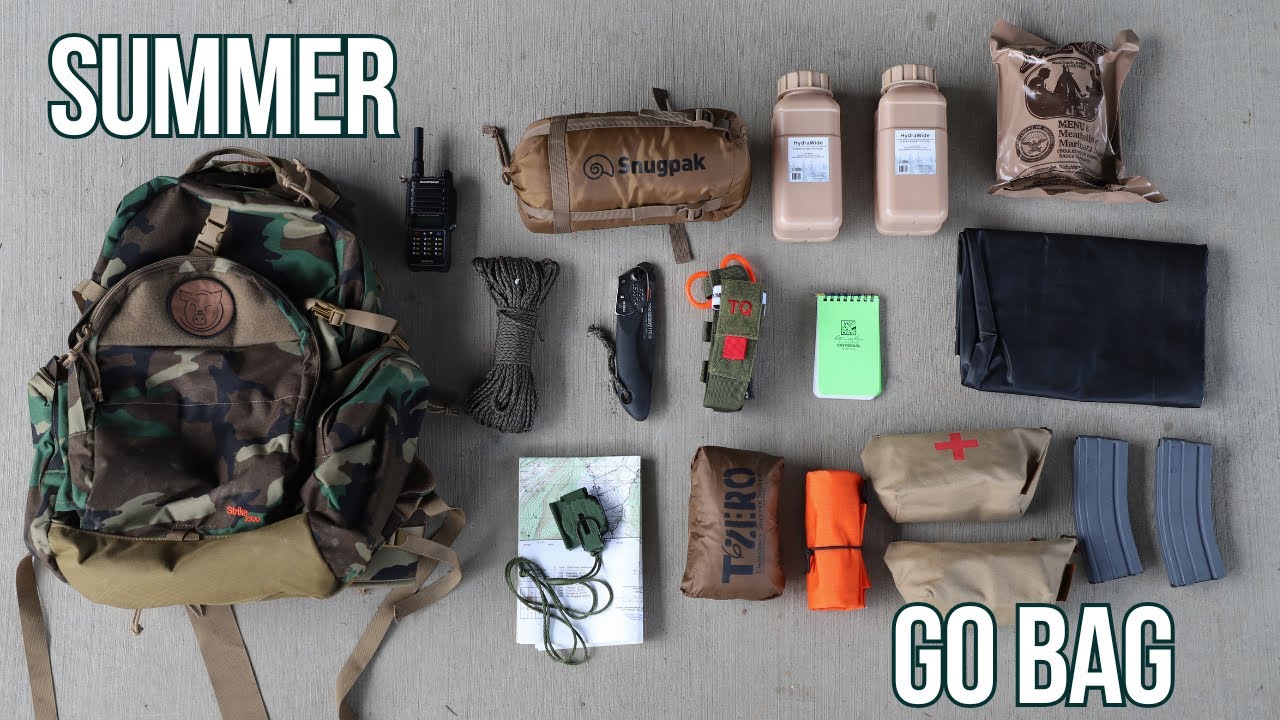 Emergency Go Bag Gear I Actually Use – No Fluff - See our full Loadout