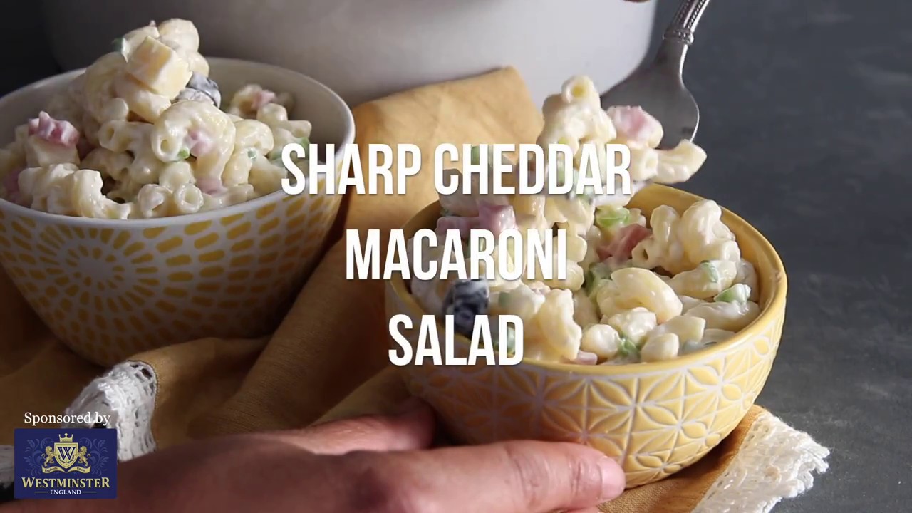 Sharp Cheddar Macaroni Salad
