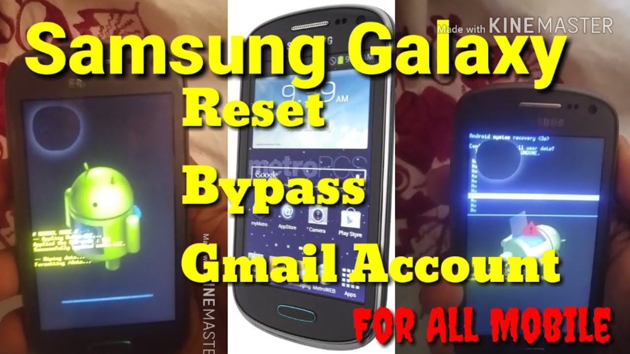 Unlock Samsung Galaxy Exhibit SGM-T599N Bypass reset & Gmail account & Setting