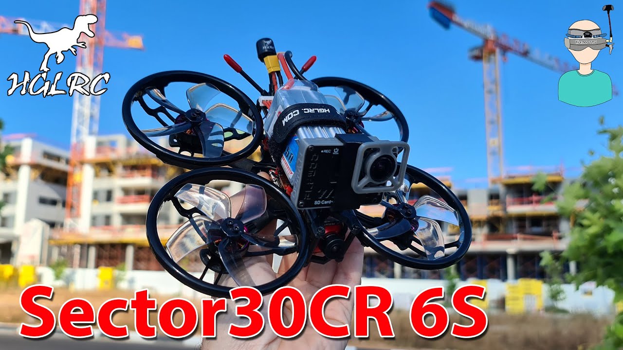 HGLRC Sector30CR 6S 3'' FPV Freestyle / Cinewhoop - Review & Flight Footage