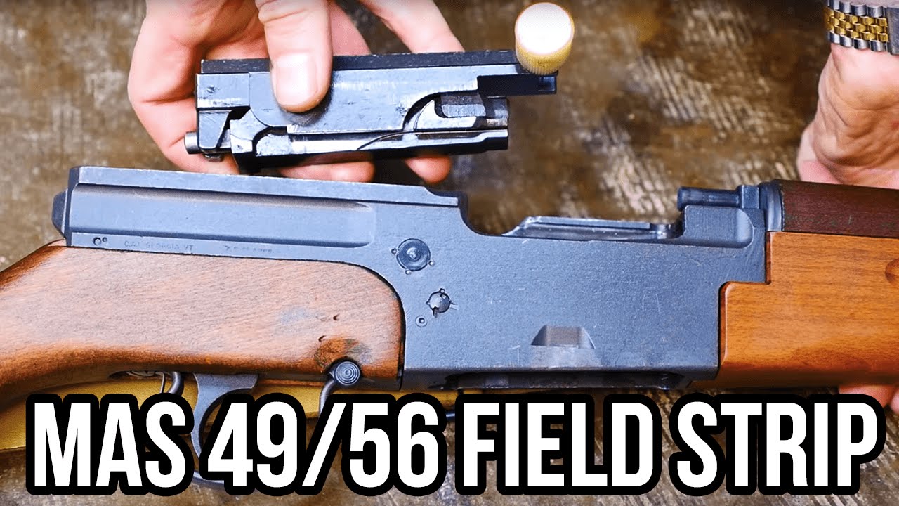 MAS 49/56 Semi-Automatic Rifle Field Strip
