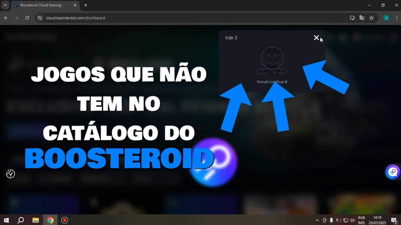 Como Jogar qualquer jogo da sua biblioteca da STEAM no BOOSTEROID!!