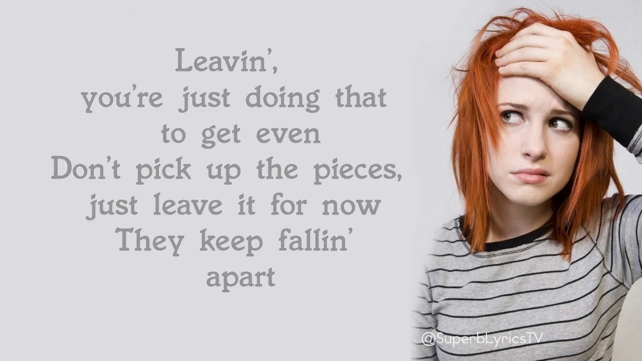 Drake - Passionfruit Lyrics / Paramore Cover