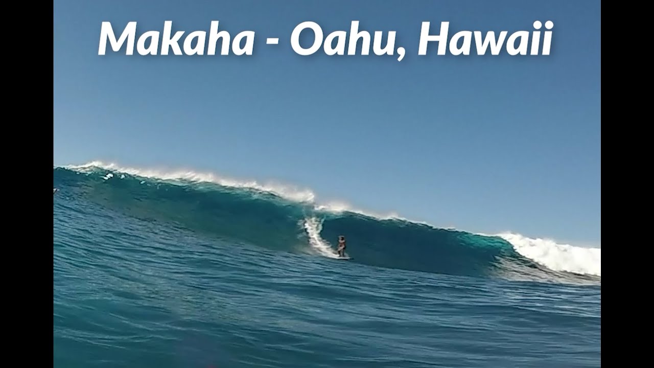 Surfing Double Overhead Makaha | Oahu, Hawaii