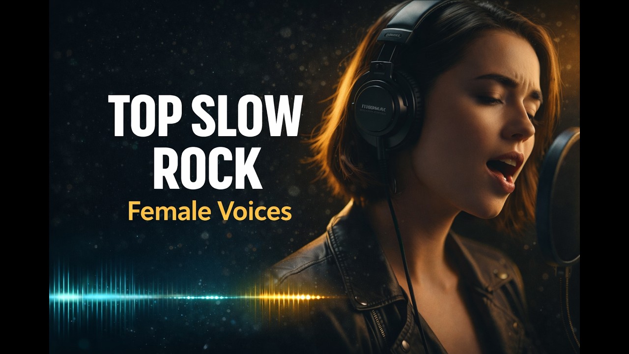Best Slow Rock Female Vocals | Work From Home Playlist | Deep Focus Music