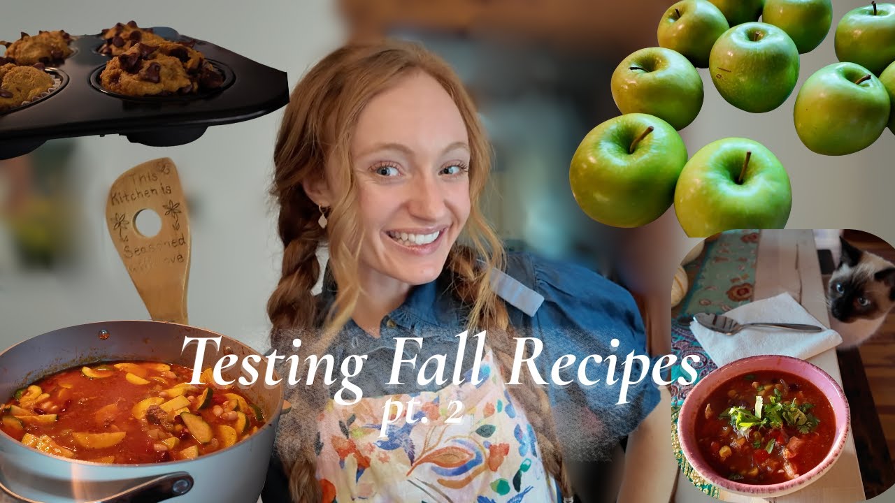 Fall Recipes You Need to Try Pt.  2 | Pumpkin Muffins, Soup, Caramel, Sourdough Tortillas, & More