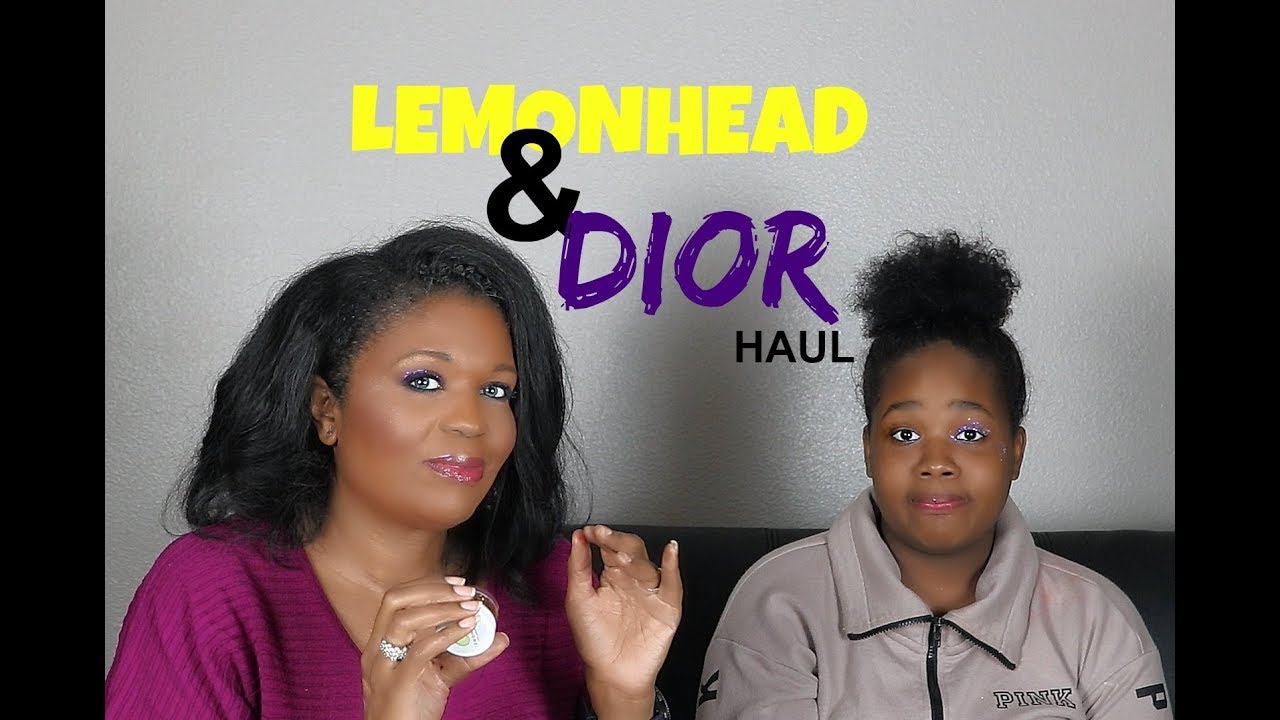 LEMONHEAD SPACEPASTE AND DIOR HAUL!