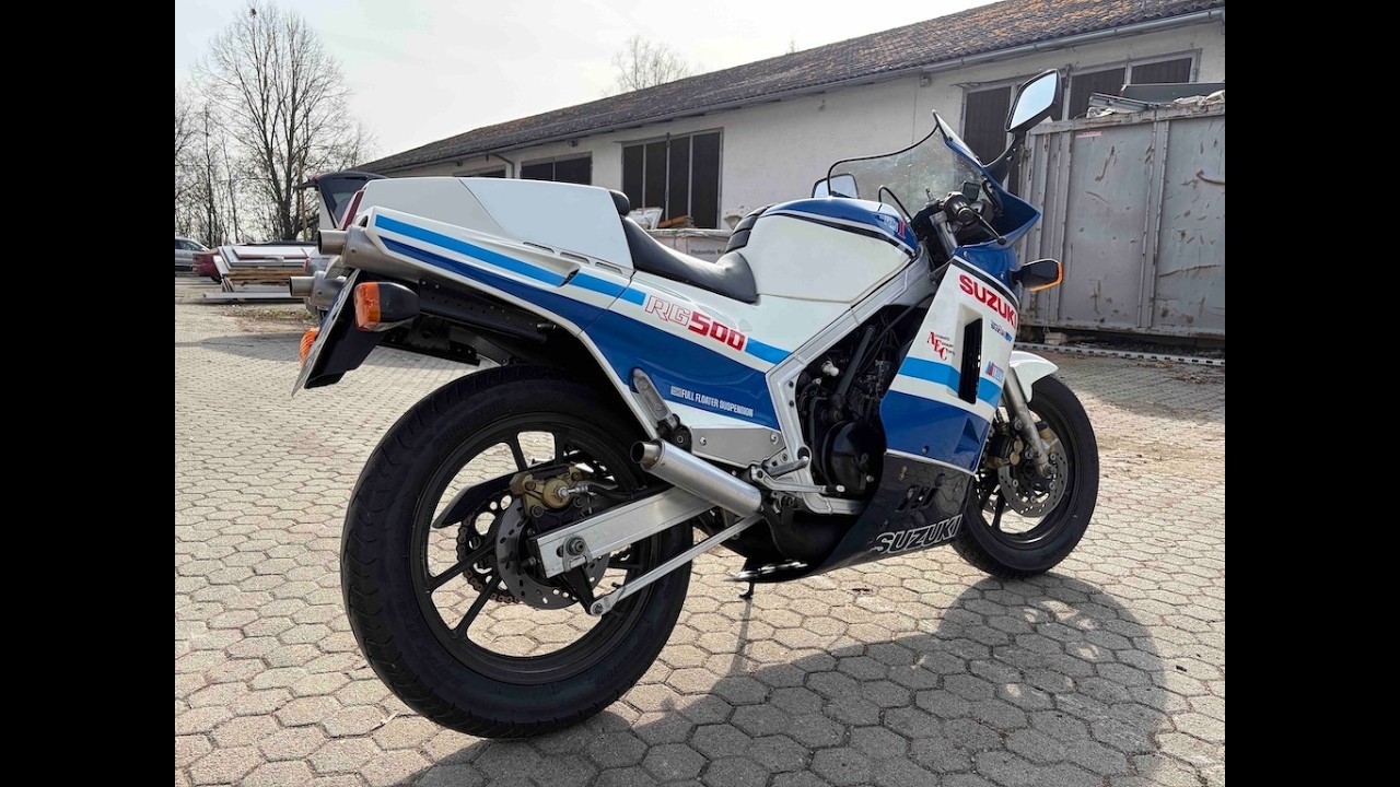 Suzuki RG 500 Onboard Sound Twostroke Race Exhaust