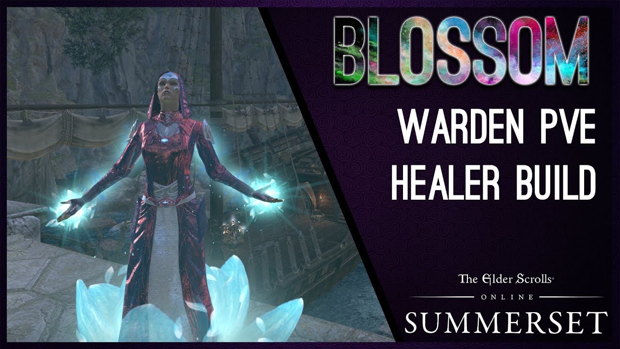 Magicka Warden Healer Build 