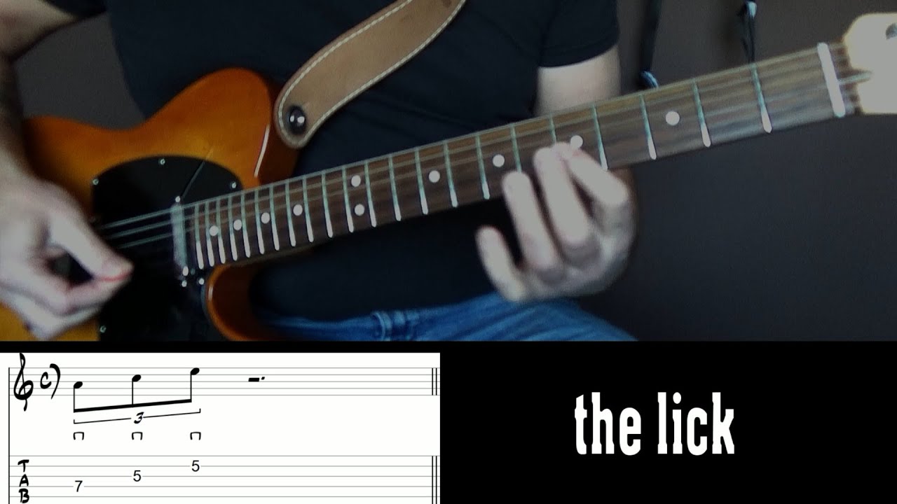 Tiny Little Blues Licks