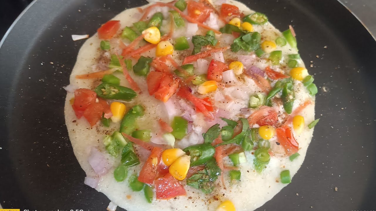 Instant sooji uttapam😍/no fermentation Sirf 10 min recipe/Lunchbox special #viral #food #bihar#delhi