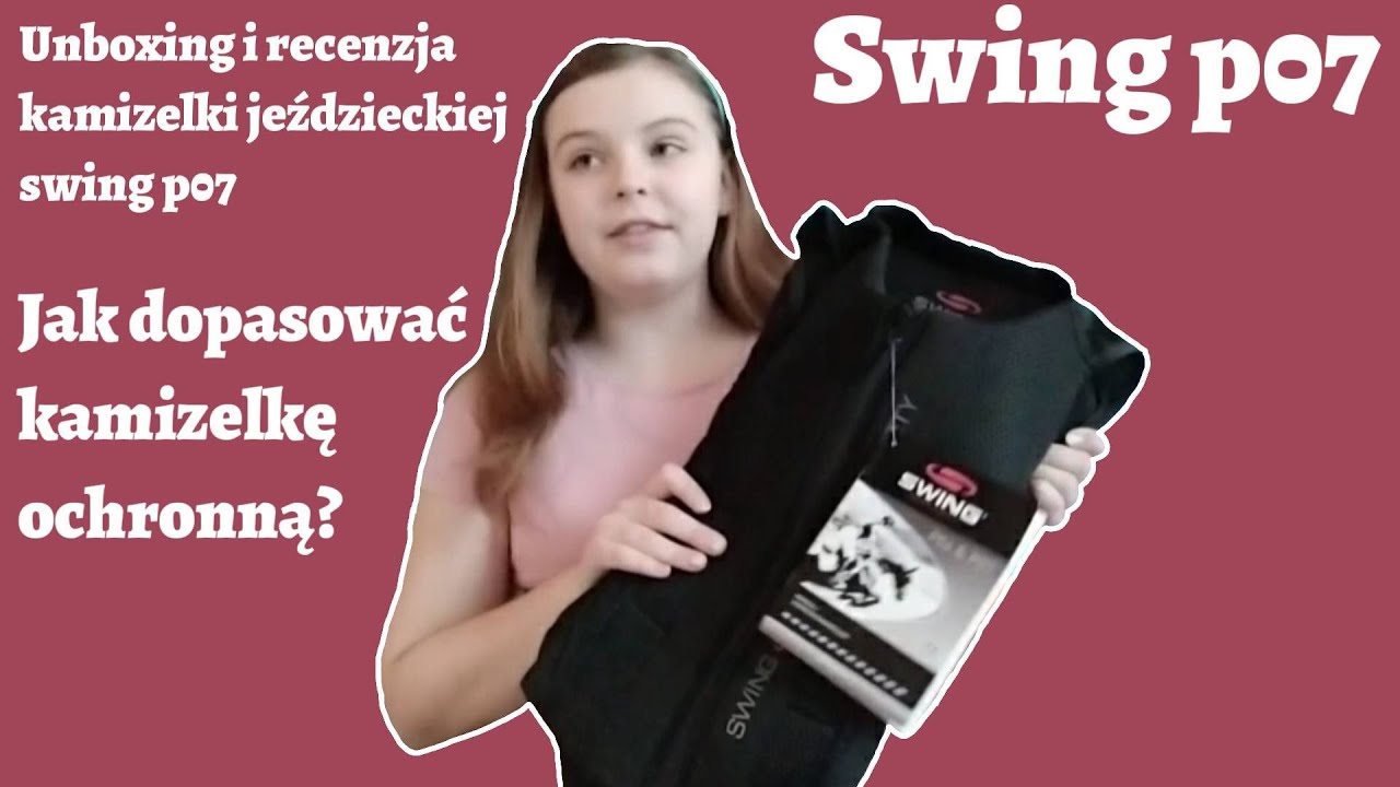 Unboxing i recenzja kamizelki swing p07 || Jak dopasować kamizelkę ochronną?