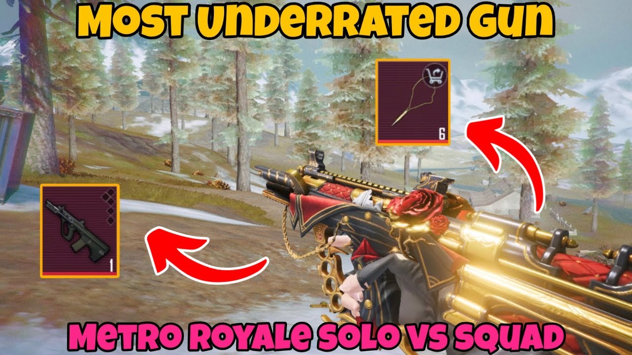 The BEST Gun that NOBODY Uses in Metro Royale🔥| Metro Royale Chapter 30