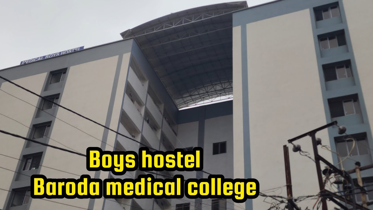 Baroda medical college hostel tour#hostel
