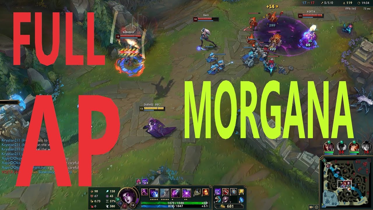 Morgana MID - Morgana full AP build s11 [montage]