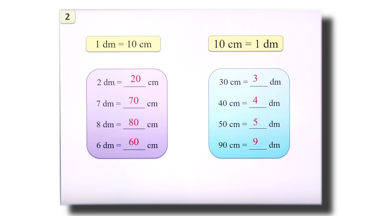 2 02 052 - Java e njëmbëdhjetë - Matematikë - njësitë matëse   decimetri