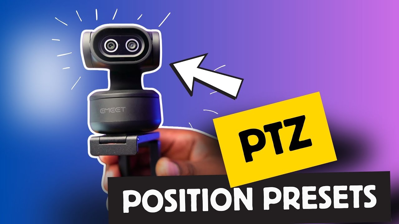 Create Custom PTZ Positions on Your EMEET PIXY Webcam