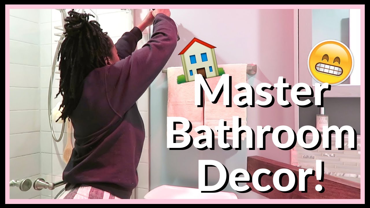DECORATE WITH ME | Shopping at IKEA + Decorating My Master Bathroom!