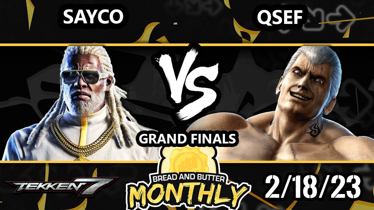 BnB 35 GRAND FINALS - Sayco (Leroy) Vs. Qsef (Bryan) Tekken 7