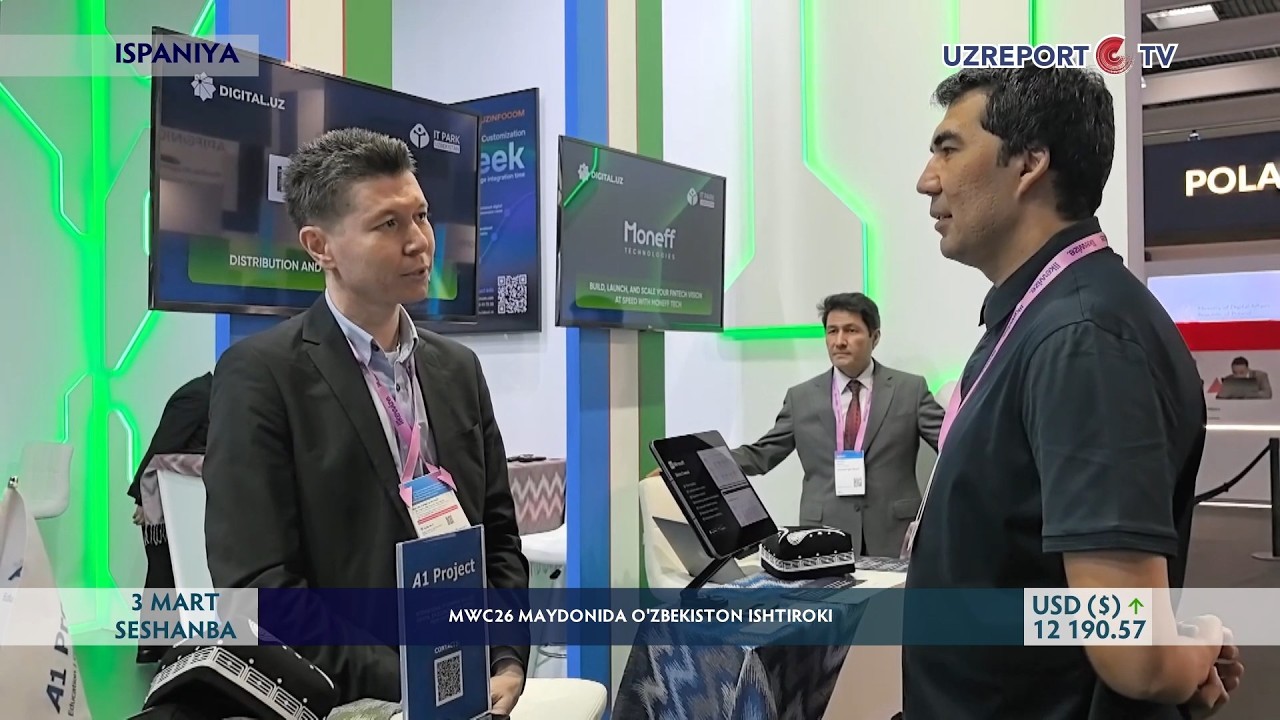 MWC-26 maydonida O‘zbekiston ishtiroki