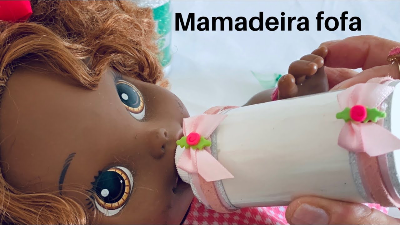 Como fazer MAMADEIRA para Baby Alive e outras bonecas -Diy-Risoleta