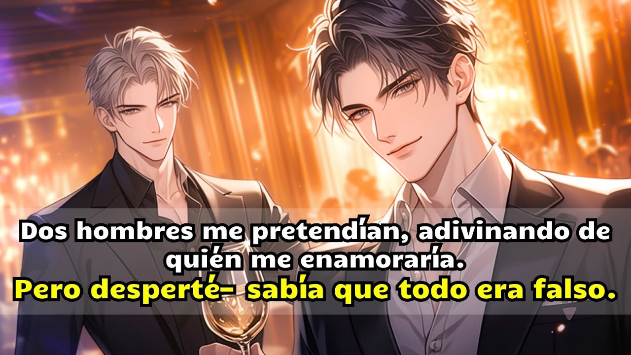 Dos hombres me pretendían, adivinando de quién me enamoraría. Pero desperté—sabía que todo era falso