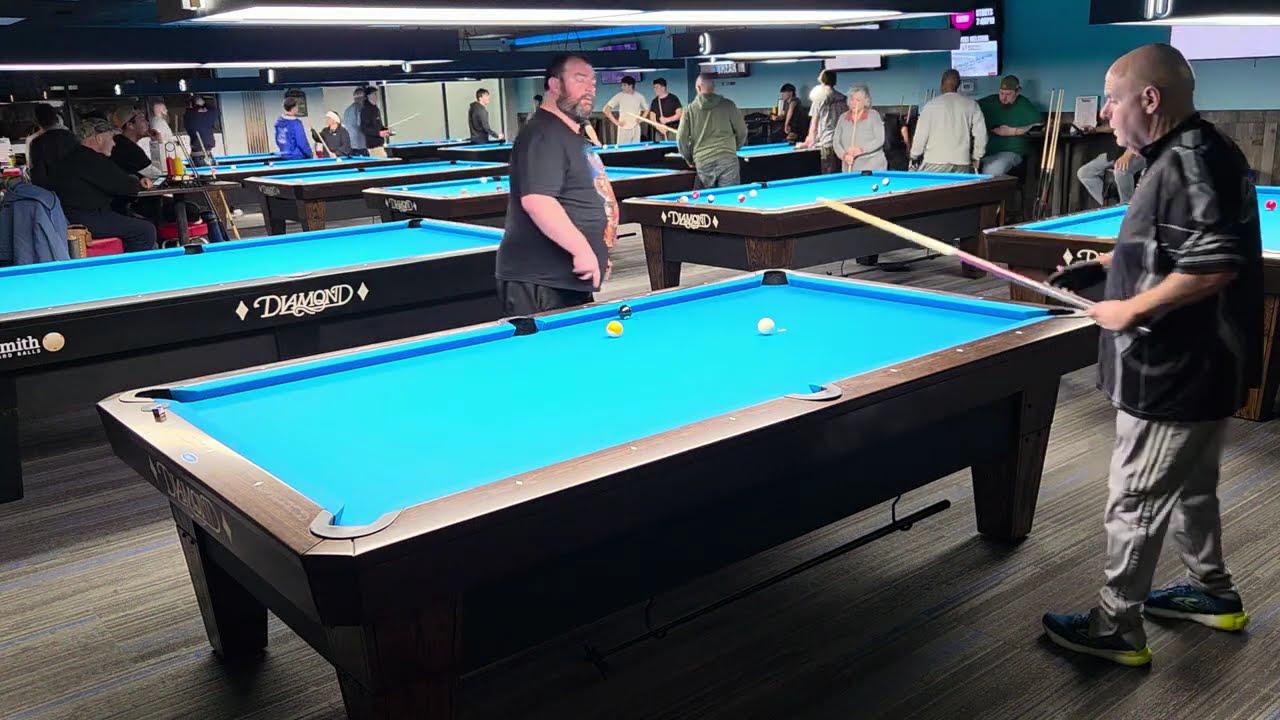  9 Ball FAH-CUE VS BURN MOTHER F***ER 9 Ball