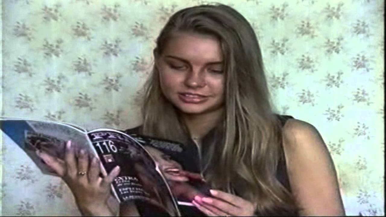casting hermosa  modelo rusa de los años 90
