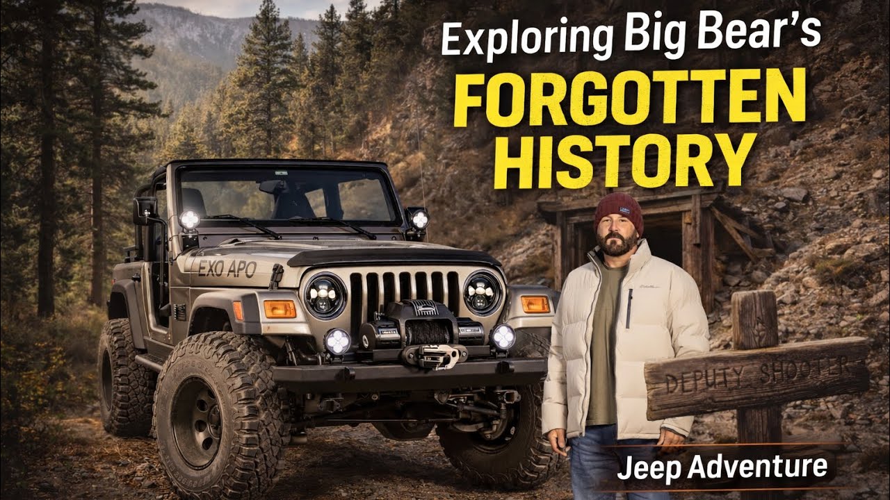 Hidden History of Big Bear CA | Jeeping Forgotten Graves & Gold Mines