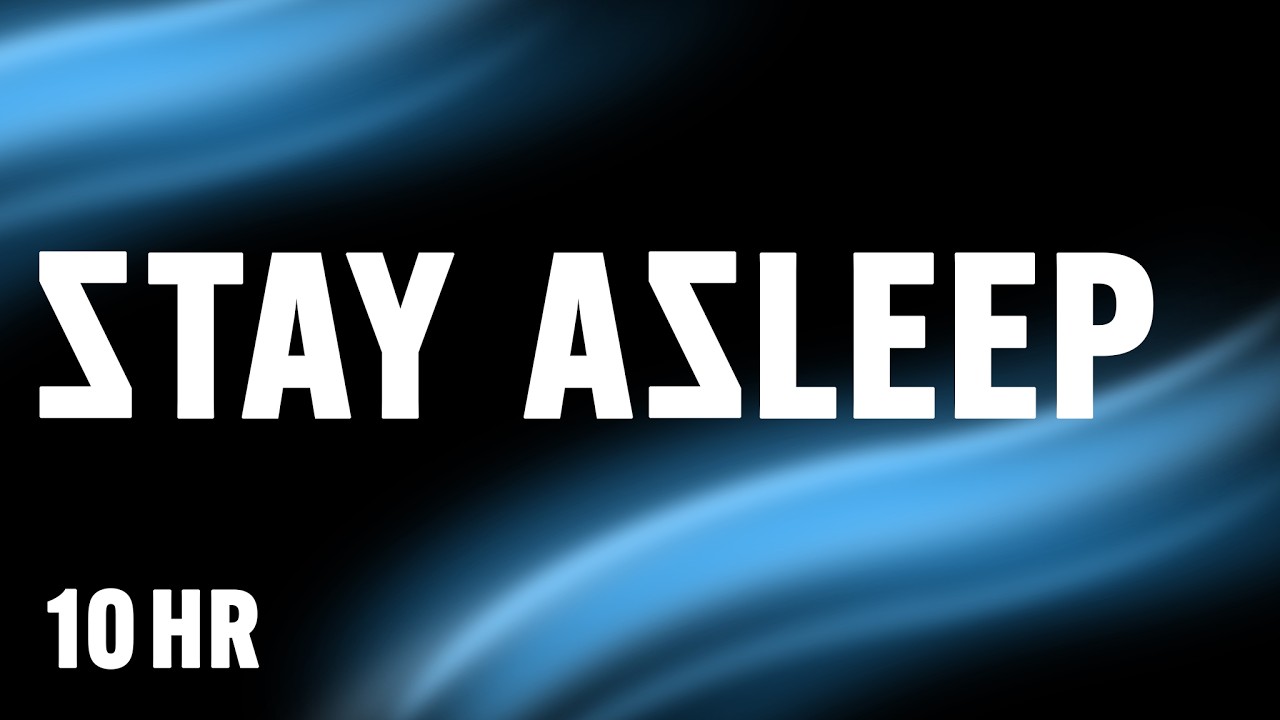 10 Hours Balanced Brown Noise for Sleep | Low Frequency Sound | Black Screen