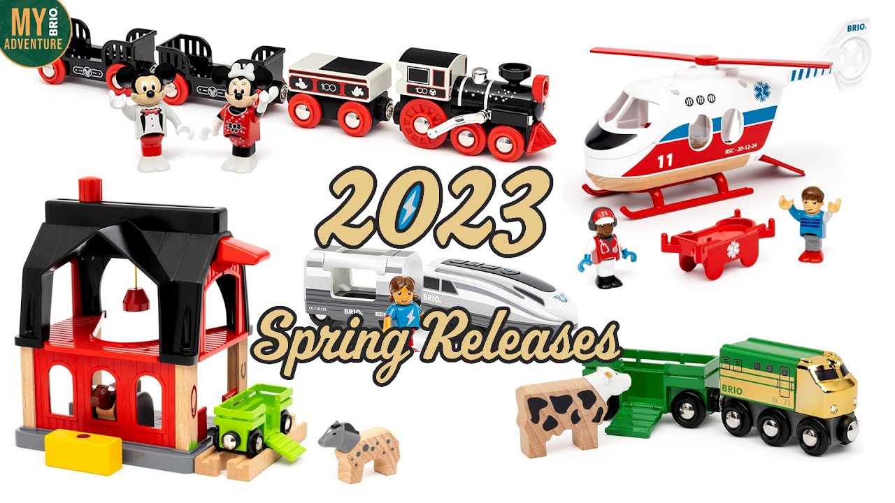 NEW BRIO Trains Spring 2023 - Turbo Time!