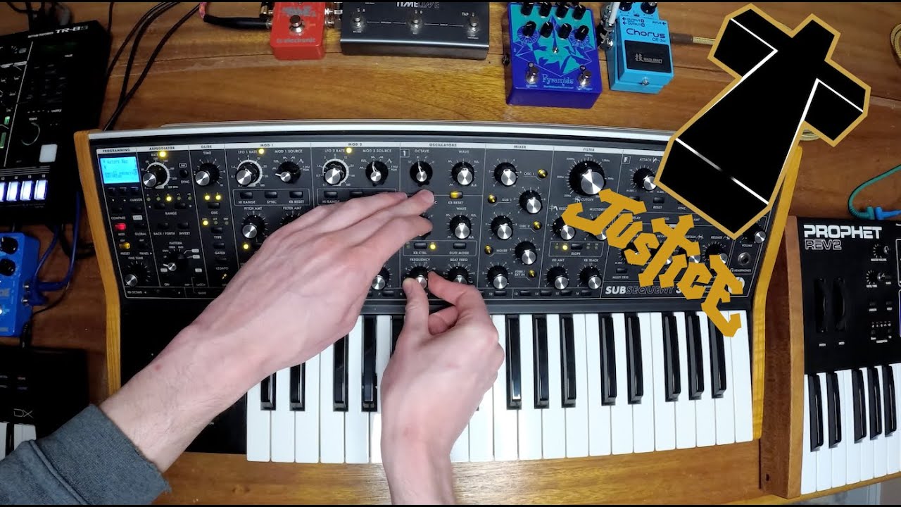 Justice | Waters Of Nazareth †  | Synthesizer Cover