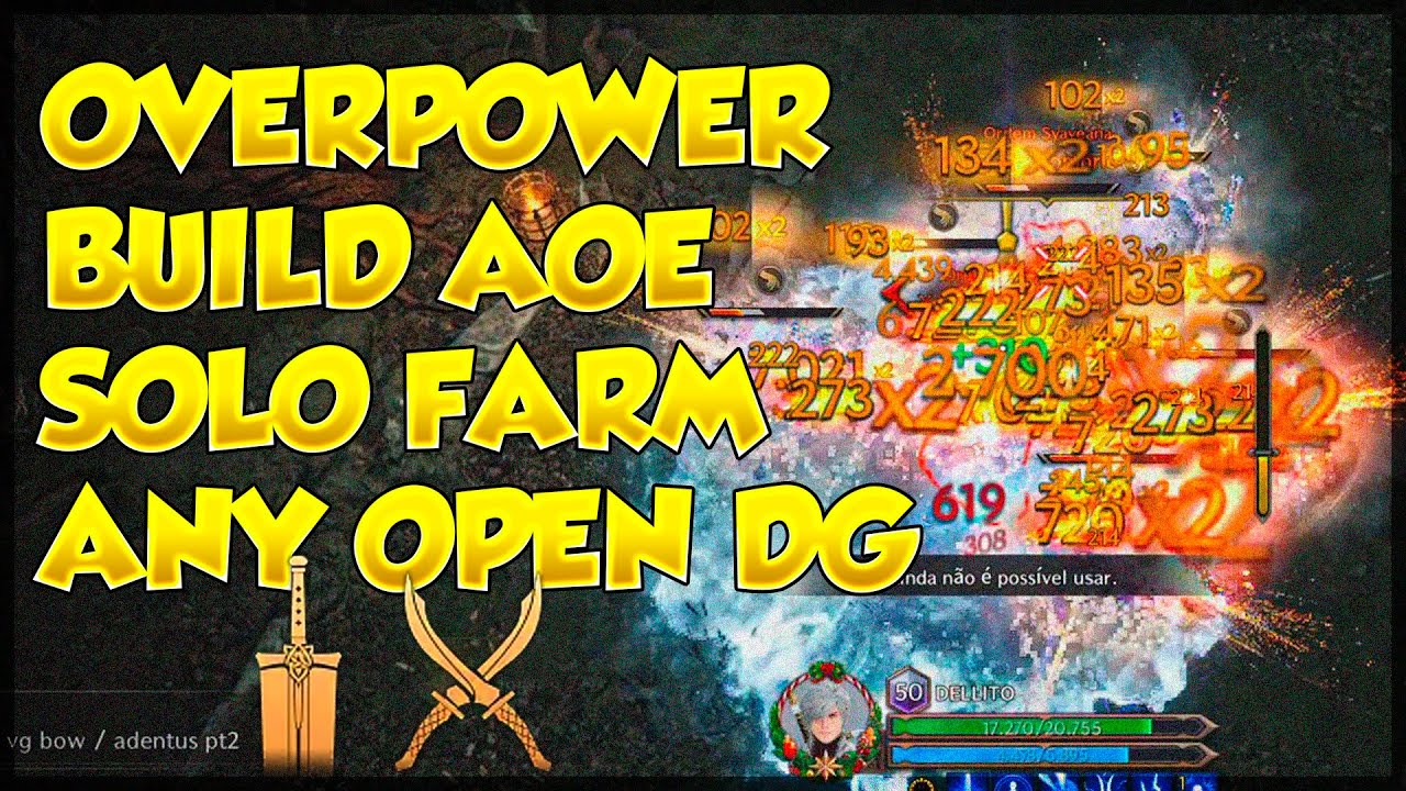 GS/DAGGER ULTIMATE AOE BUILD | THRONE AND LIBERTY