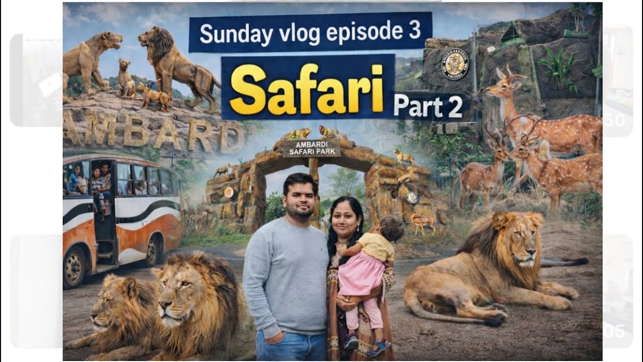 Sunday vlog episode 3 part 2 | safari #travelvlog #safarivlog #vlog 