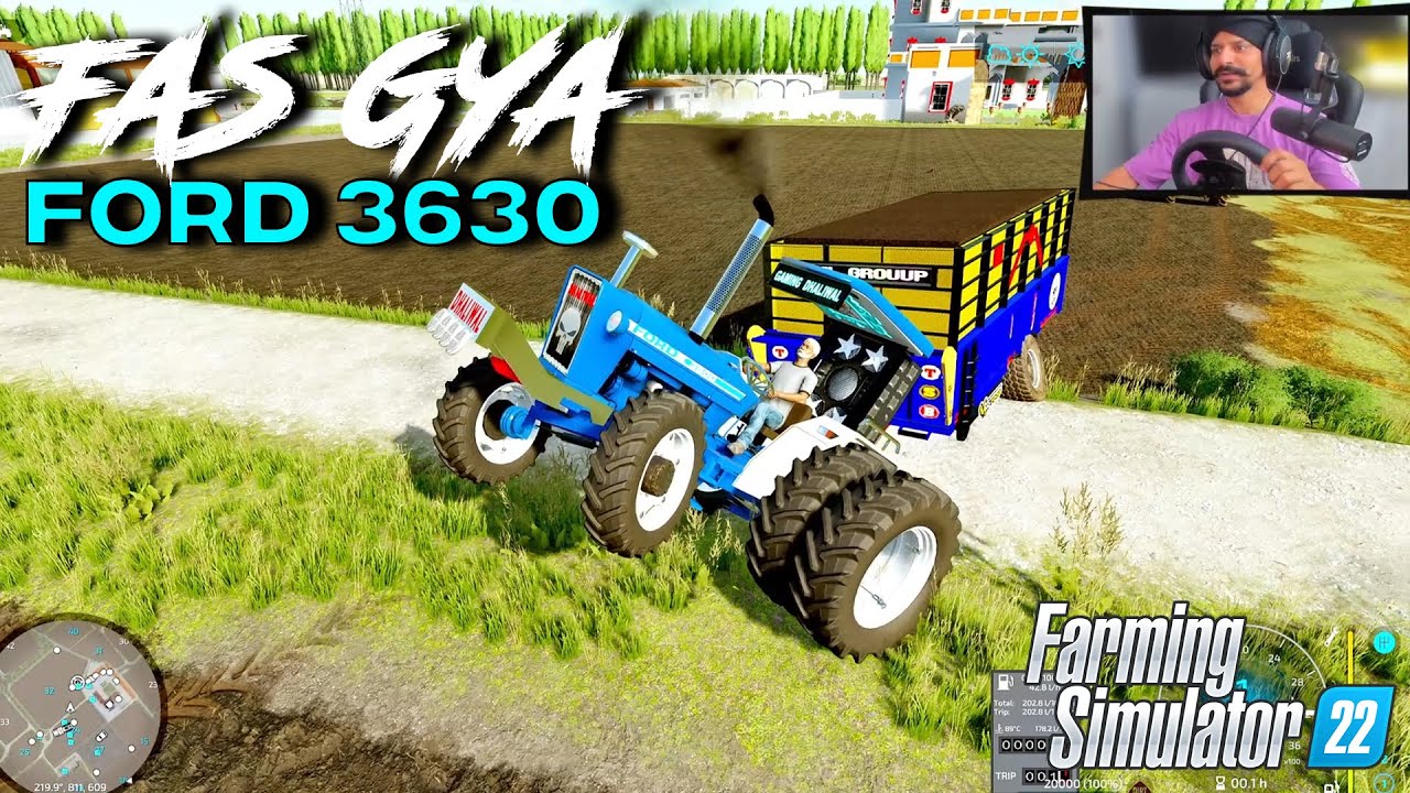 FAS GYA FORD 3630 😍 + 5911 🚜| PUNJAB FARMING  x BrarTV