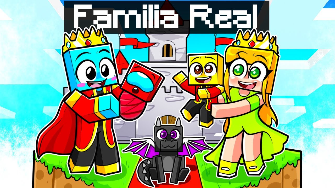 Teniendo Una FAMILIA DE LA REALEZA en Minecraft!