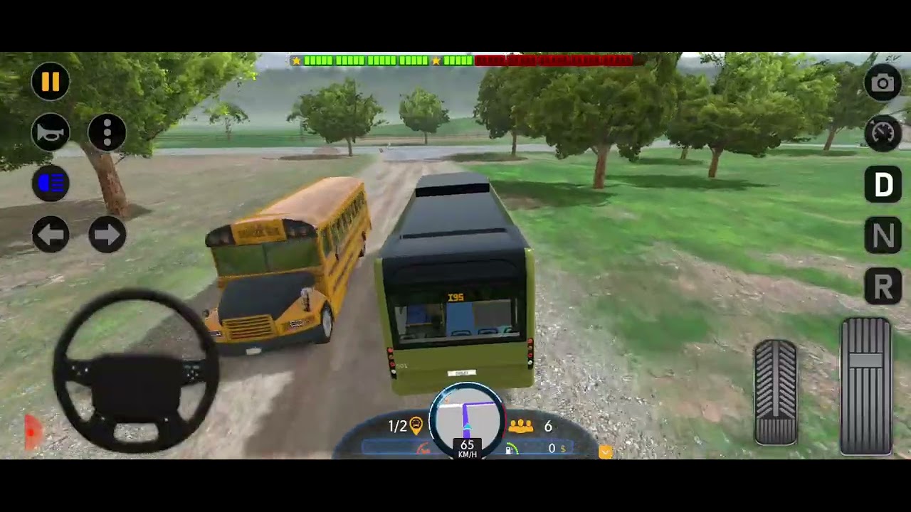 AMRIKA BUS TRANSPORT COMPANY OFF ROAD BY PUBLIC #bus #amerika #publictransport #indonesia 