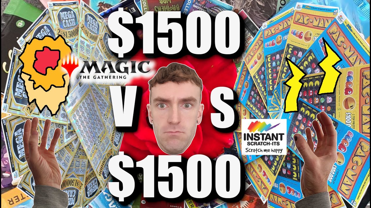 --WHICH WILL RETURN MORE PROFIT??-- $1500 Magic Collector Booster Packs VS $1500 Scratchies