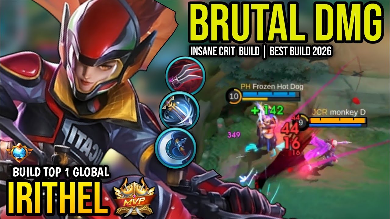 IRITHEL BEST BUILD 2026 | BUILD TOP 1 GLOBAL IRITHEL GAMEPLAY | MOBILE LEGENDS✓