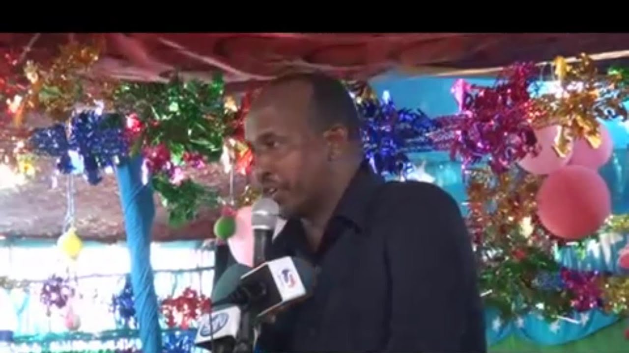 Kismayo - Majority Leader -Aden Duale's Speech on inauguration day of Jubaland President Ahmed Islam