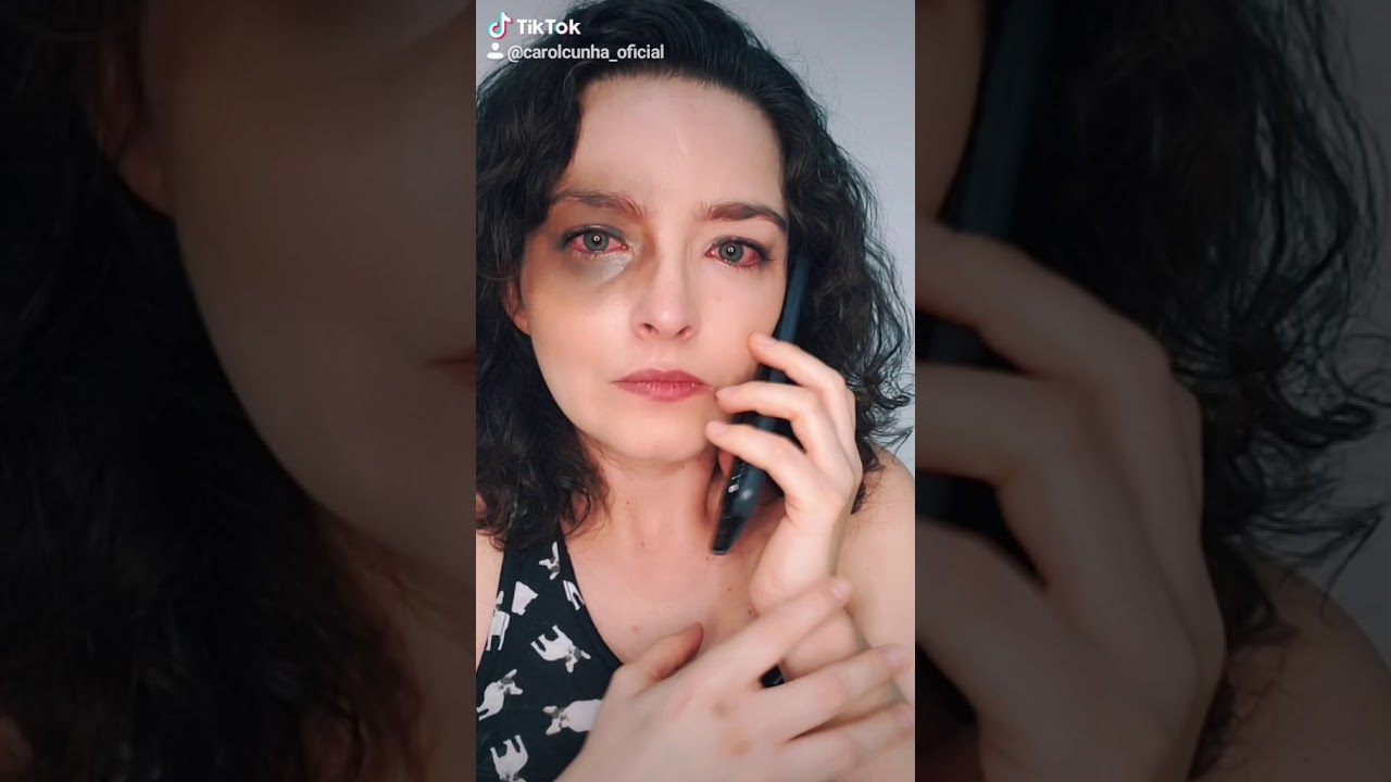 Denuncie a viol&ecirc;ncia contra a mulher -  Tiktok Carol Cunha