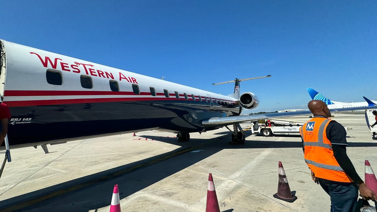 Western Air ERJ 145 |WST 103| (KFLL - MYNN)