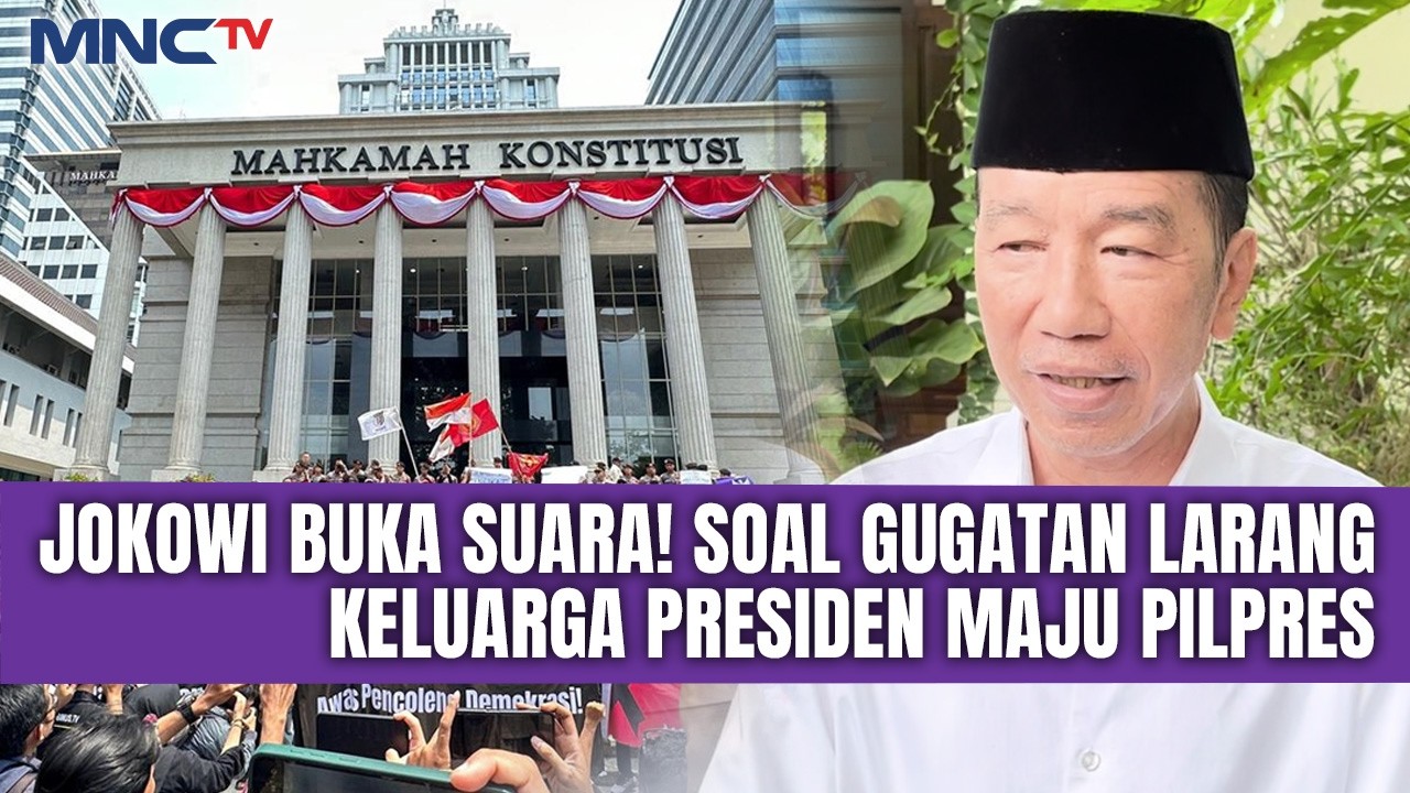Heboh! Gugatan ke MK Larangan Keluarga Presiden Nyapres, Jokowi Pun Buka Suara | iNews Terkin