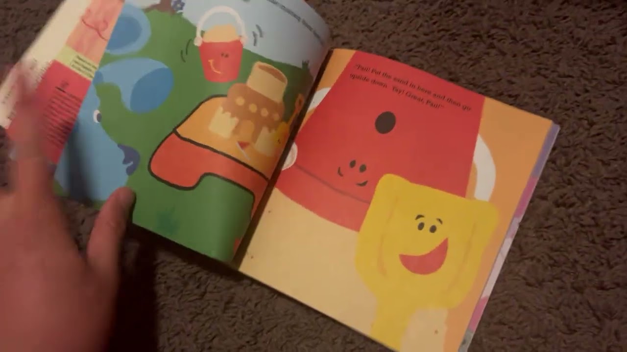 Unboxing Blues Clues What to Do Blue? Storybook Cassette