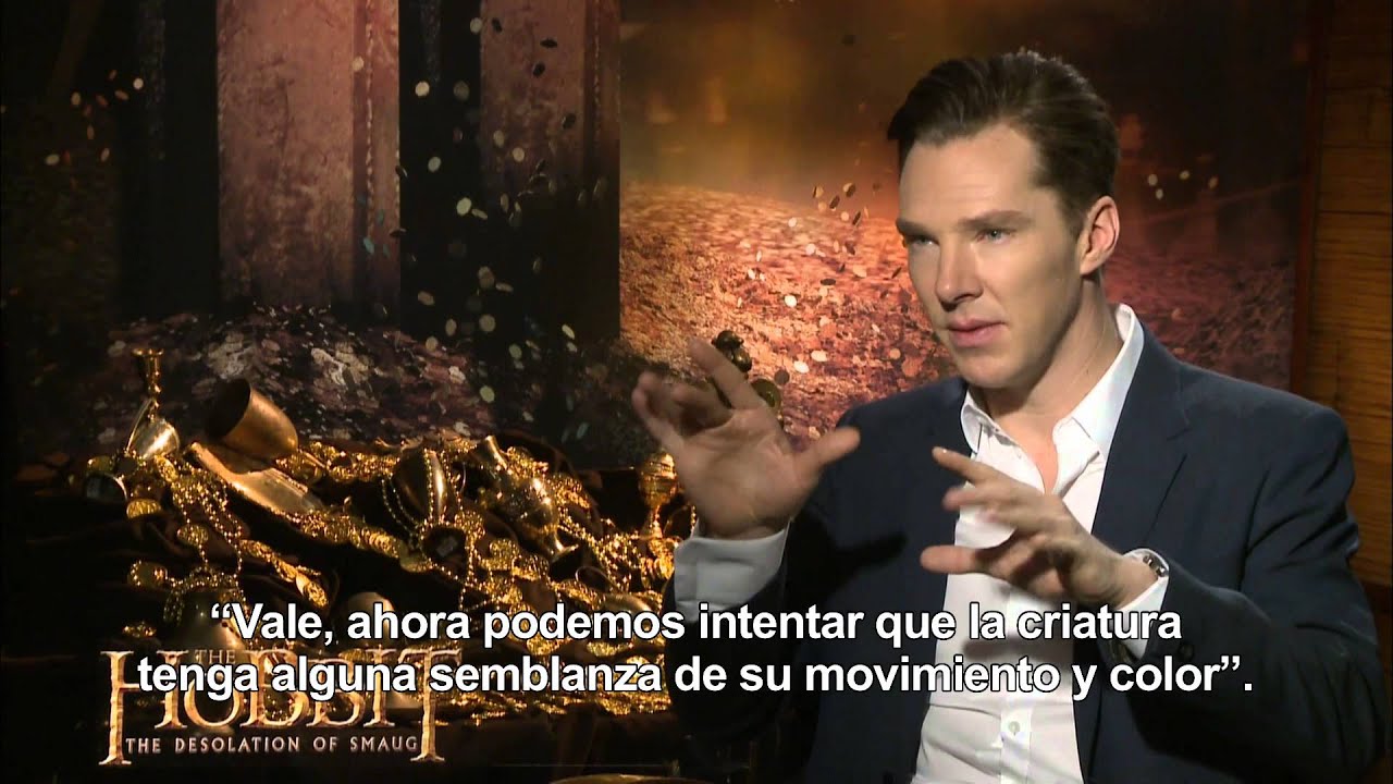 La Desolación de Smaug - Entrevista a Benedict Cumberbatch subtitulada en español
