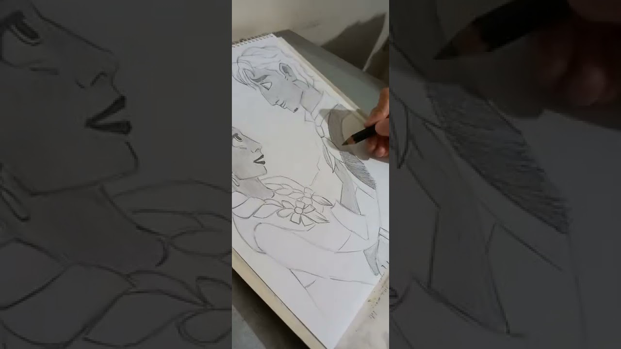 Abuela Alma and Pedro Madrigal ❤  Sketch #encanto #animation #disney #abuelamadrigal #abuelo