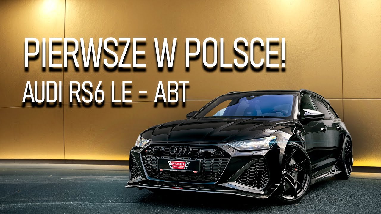 PIERWSZE AUDI RS6-LE ABT W Polsce! Ponad 760KM i prawie 1000Nm!