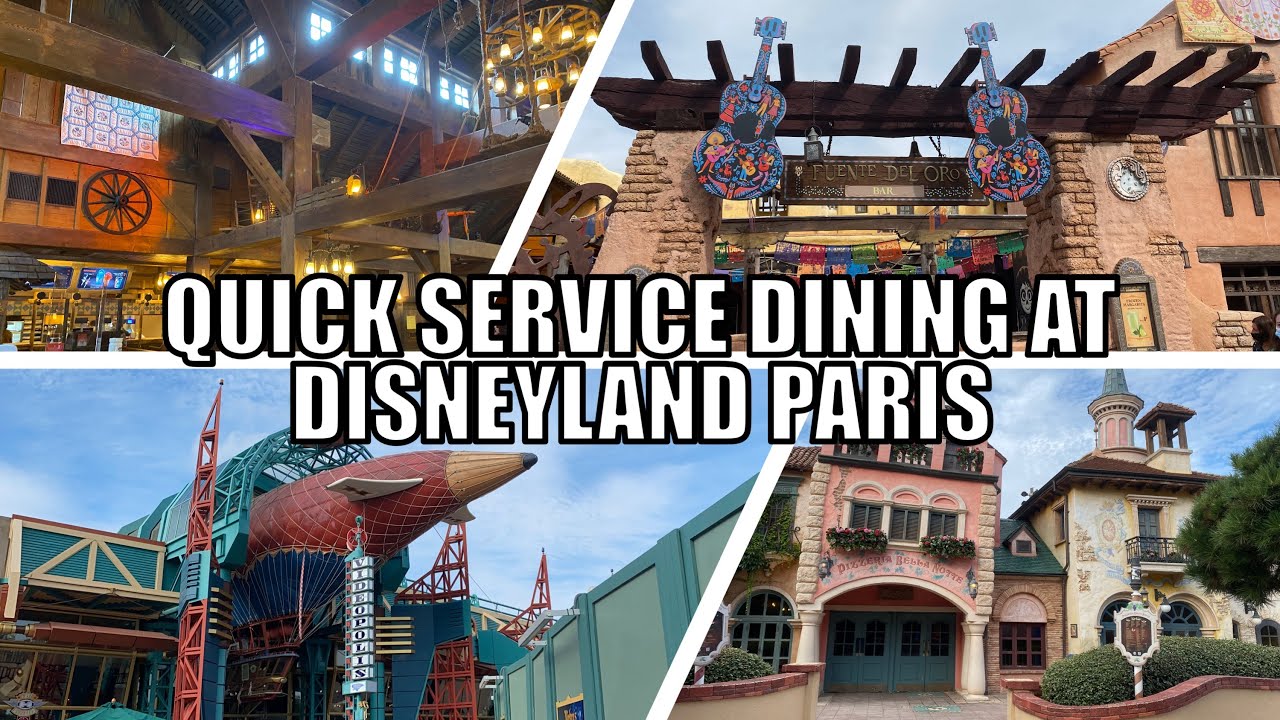Quick Service Dining at Disneyland Park | Disneyland Paris 2021